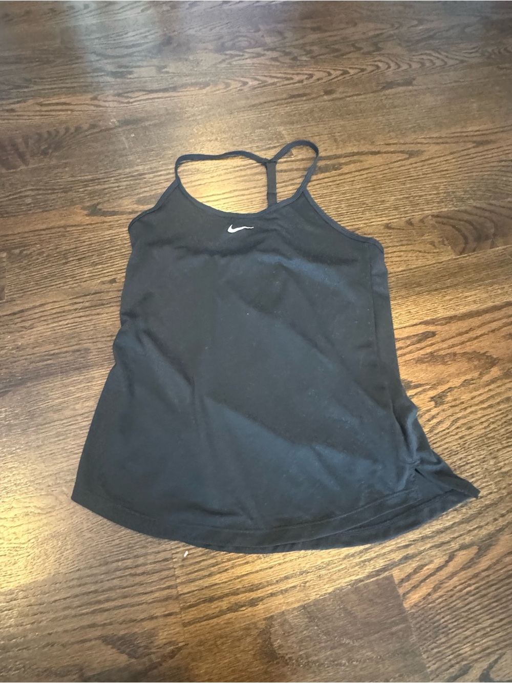Nike Black Dri-fit Strappy Racerback tank